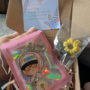 Carly added a photo of their purchase