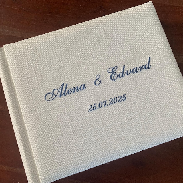 Mini Album Fotografico RECUTMS In Tessuto Lino Rosso - 15x10 Cm, 50 Foto, Copertina Con Tasca Frontale - Ideale Per Foto Di Bambini, Matrimonio E Vacanze - 3