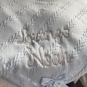 Personalised Baby Blanket Embroidered Blanket for Boys and - Etsy UK