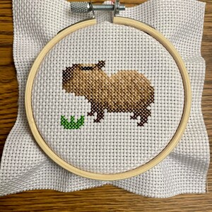Capybara Cross Stitch Pattern PDF Bundle - Capybara