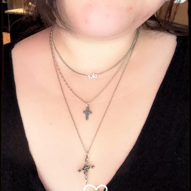 [HEYHORANG]★StrayKids 着用★ Twin Smile Necklace(925silver) Stray Kids SKZ Necklace | Skz Jewellery Stray Kids Merch