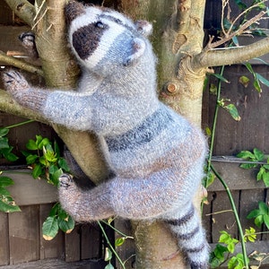 KNITTING PATTERN Racoon - Etsy KNITTING PATTERN Racoon - Etsy