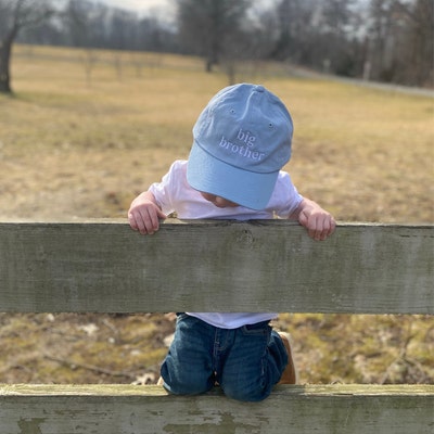 Big Sister Youth Baseball Cap – Embroidered Girls Hat