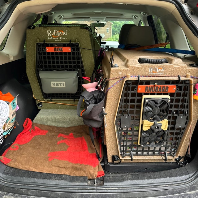 Ruff Land Kennel Mini Plate Fits Large and Intermediate Kennels