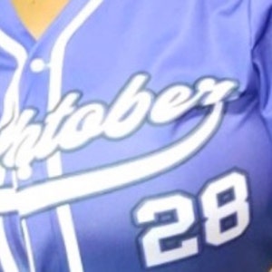 Custom Baseball Jersey - Personalized With Any Name And Number For Unisex & Youth