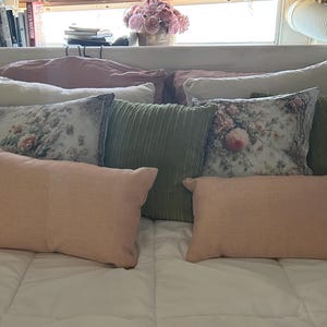 Baroque Floral Decorative Pillow with Red Flowers & Golden Scrolls | Elegant Rococo Style – Perfect for Mother's Day or Housewarming Gift