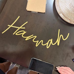Hannah heeft een foto van de aankoop toegevoegd