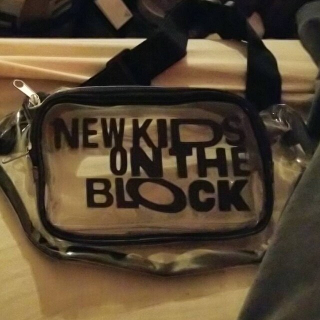 NKOTB Clear Adjustable Fanny Pack, New Kids on the Block  display picture 3