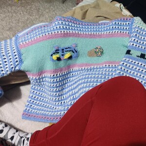 Tiger Jumper Crochet Pattern – Inspired by “derpy” the Tiger From