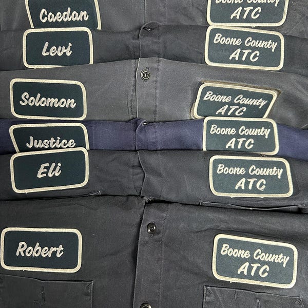 Embroidered Name Patch Custom Embroidered Oval Name Tag Patch - Foto 11