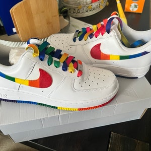 Pride Rainbow Air Force 1 Customs - Etsy