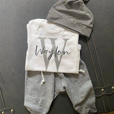 BABY BOY Coming Home Outfit/baby Boy/baby Shower Gift/newborn Boy ...