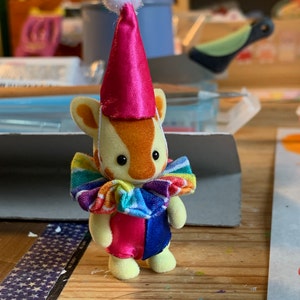 clown calico critter cat