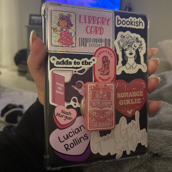 Emily henry sticker beach read book lovers pwmov happy place funny