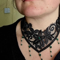 Gothic Rib Cage Necklace Anatomical Ribcage Silver Skeleton - Goth ...