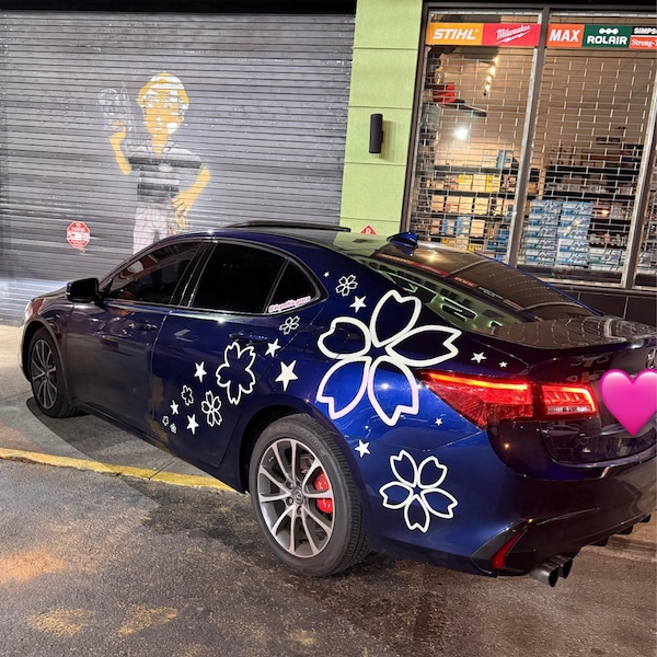 Star Livery Car Decals (80+ Colors Available) - Etsy