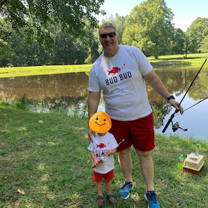 Grandpa and Grandpa's Fishing Partner-Matching T-shirts | TeeLikeYours unisex 2XL / Kelly Green