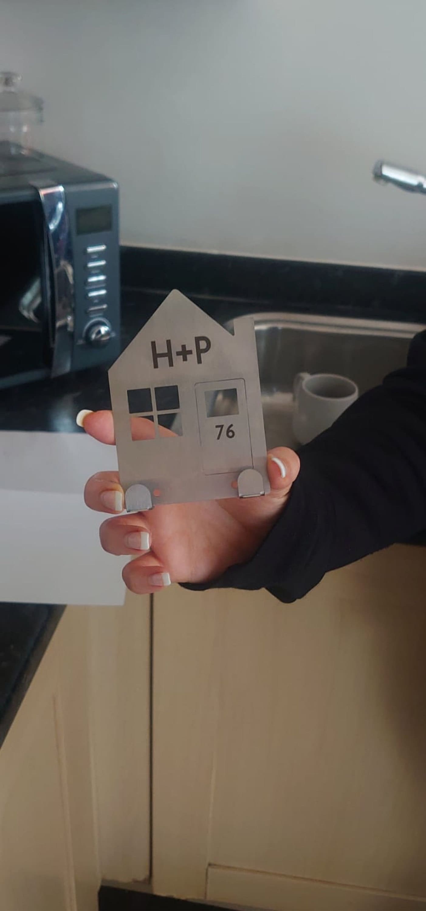 Personalised New Home Couples Key Holder