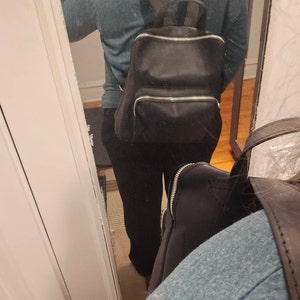 Leather Backpack, Women's Backpack, Black Backpack, Small Leather Backpack, Women's Backpack, Black Backpack, Small