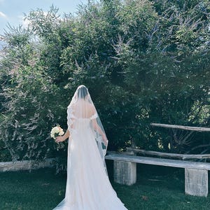 Chantilly Lace Veil, Cathedral Wedding Veil, Boho Lace Veil, Eyelash Drop Lace Veil, Cathedral Bridal Veil, Romantic Veil, Mi Bridal Veil