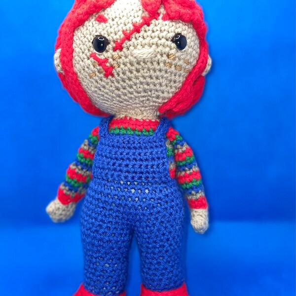 Crochet Doll Amigurumi Pattern Chucky Doll, PDF Pattern, English ...
