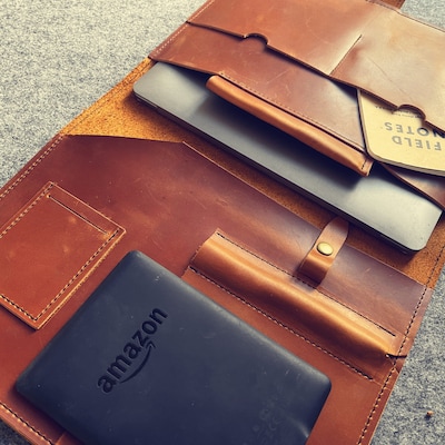 TUMI - Grnd porte-documents compct en nylon noir pour ordinteur