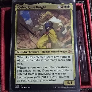 celes card mtg Amazon.com: Anime Rune Knight Card Sleeves 102 Pack – Compatible with MTG &  TCGs – Perfect for Celes Rune Knight & Final Fantasy Commander Decks –  Premium Card Game Sleeves for Magic : main image 1