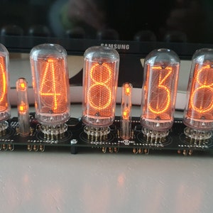 IN-18 ニキシー管時計キット DIY。チューブは不要です。 - Etsy 日本