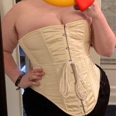 Lachlan Satin Overbust Edwardian Corset main image 1