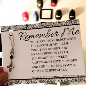 Dimes From Heaven Poem By K. Plunkett Keychain Gift Loss | Etsy