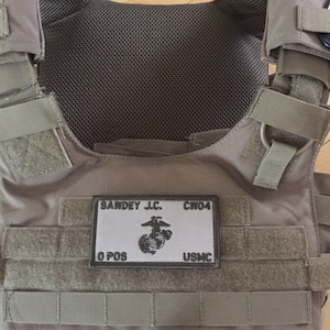 Custom Combat Plate Carrier Flak Patch - Stock Graphic