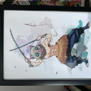 Japanese Anime Demon Slayer Nezuko Kamado Sexy Girl Canvas Print Tea Room  Wall Art Studio Decor Frames From Xianstore09, $15.73