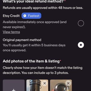 Etsy-köpare lade till en bild av sitt köp
