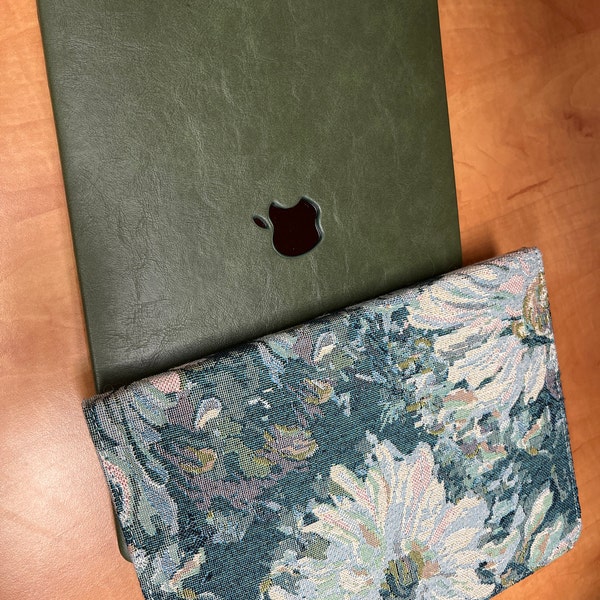 Vintage Green Unique Hard Case Cover for MacBook Air 13 MacBook Pro 13 ...