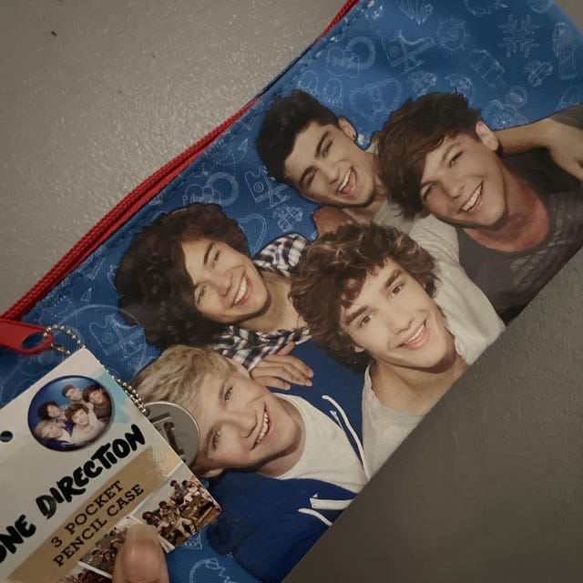 One Direction Pencil Case: Official 1D Merchandise, 3-pocket Zip