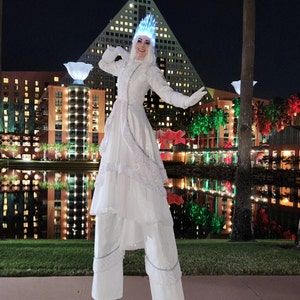 LED Ice Queen Crown Light up Costume Festival Accesories  display picture 2