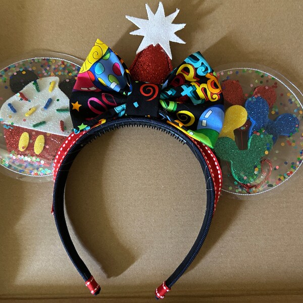 Core Memory Disney Ears - Inside Out Minnie Ears - Clearly Magic Clear ...