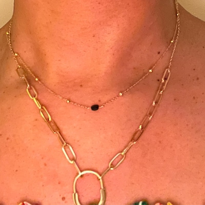 Collier Minimaliste Buste De Femme En Acier Inoxydable - Bijou Fin Et Moderne - Neuf Sans Emballage