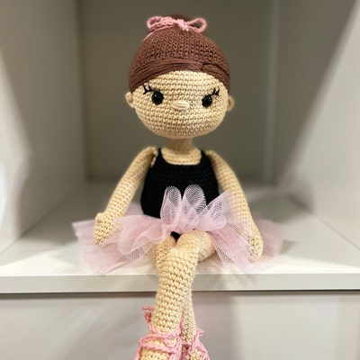 PATTERN: Crochet Ballerina Doll Amigurumi Doll Girl - Etsy