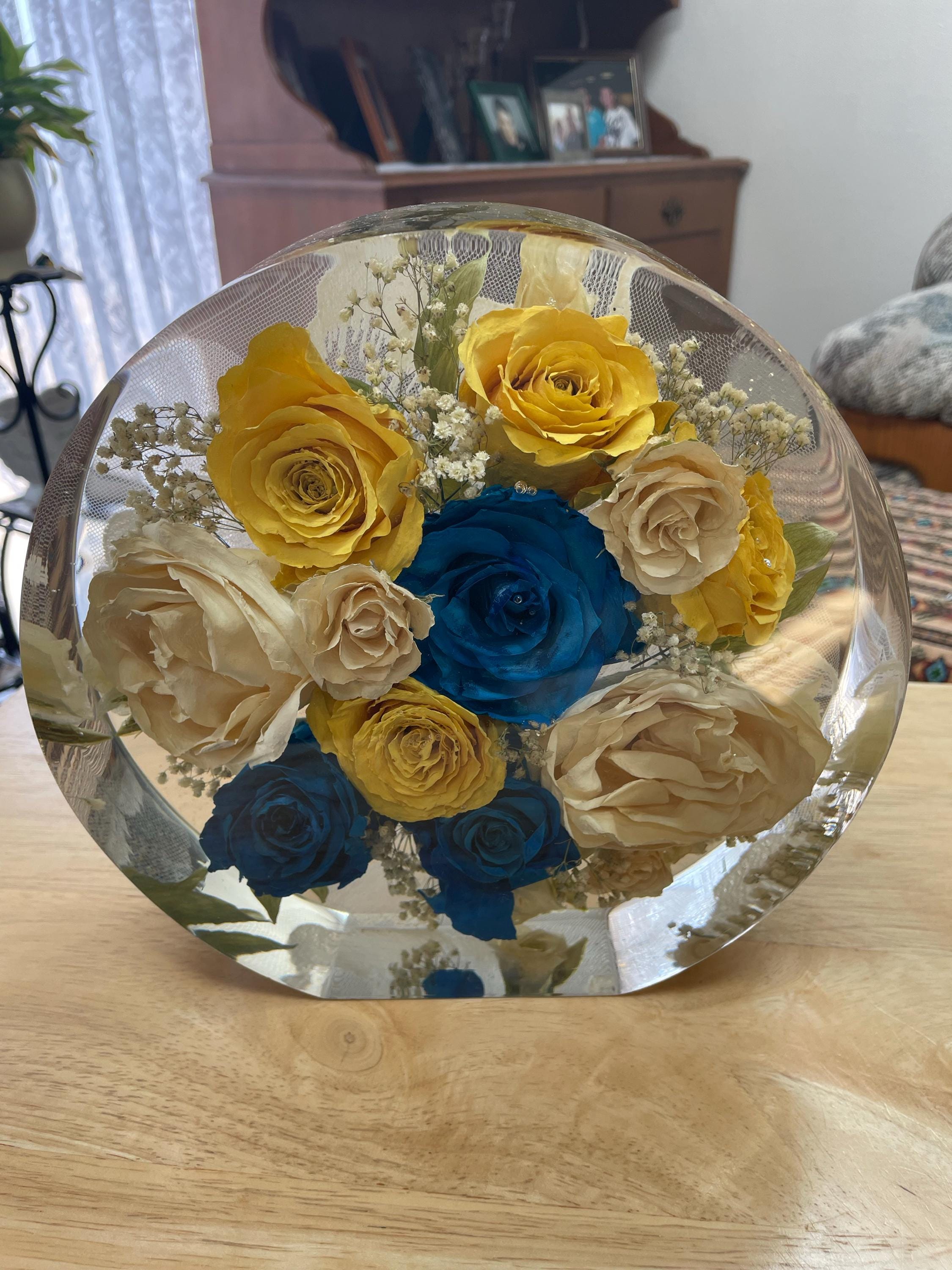 Preserved flowers from Etsy buyer's etsy review