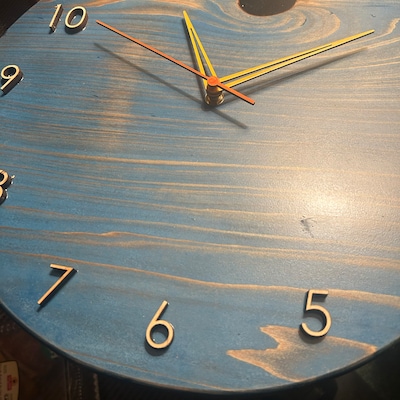 2 Inch Classic Clock Numbers-plotter Cut Vinyl - Etsy