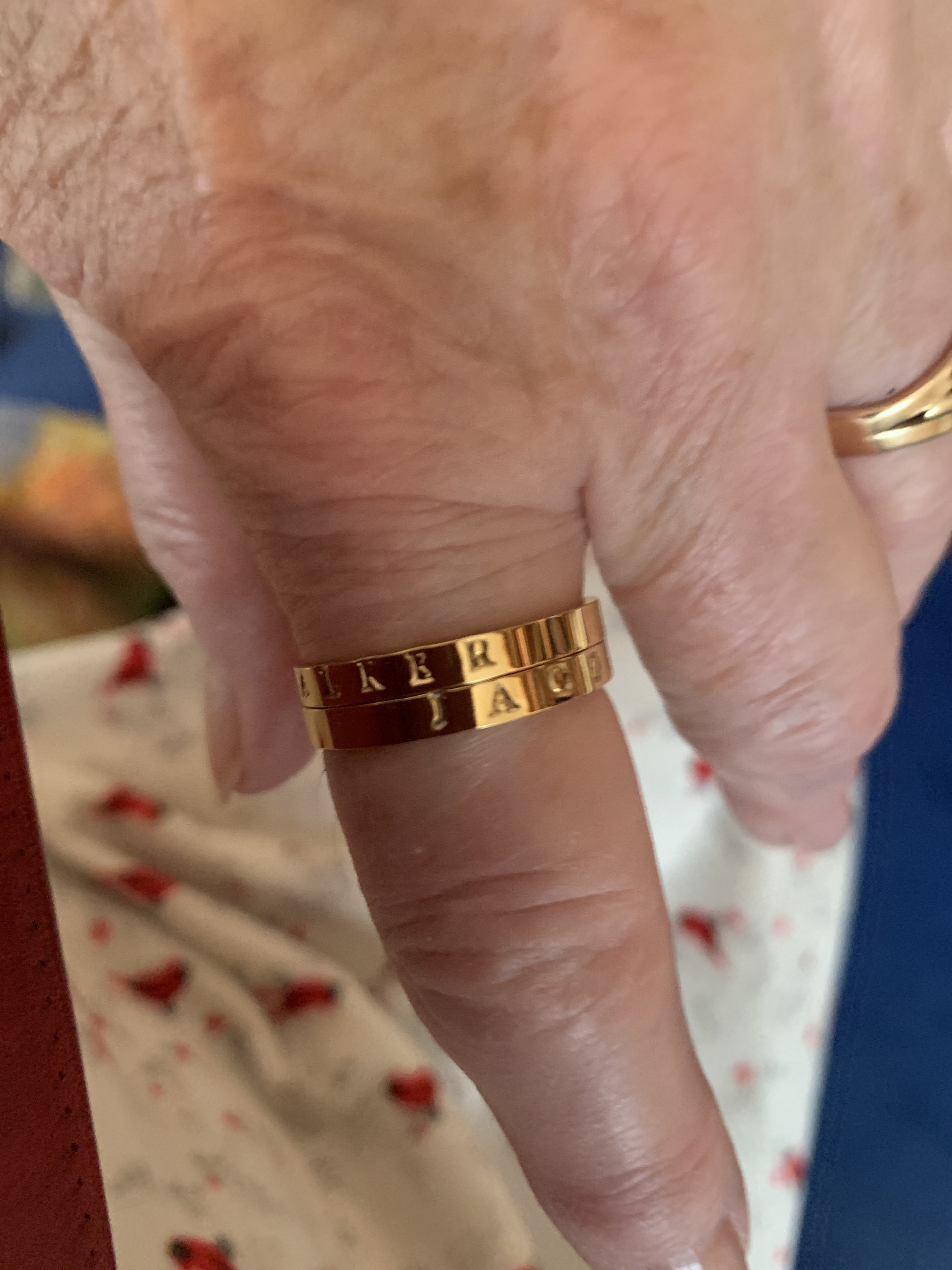 Grace and Glory · Psalms 84:11 · Fight on My Knees · Religious Ring · Christian Ring · Faith Gift · Personalize Jewelry · Personalize Ring