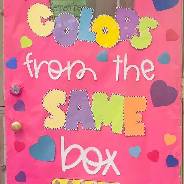 Diversity Bulletin Board Kit | Crayons From the Same Box Classroom ...