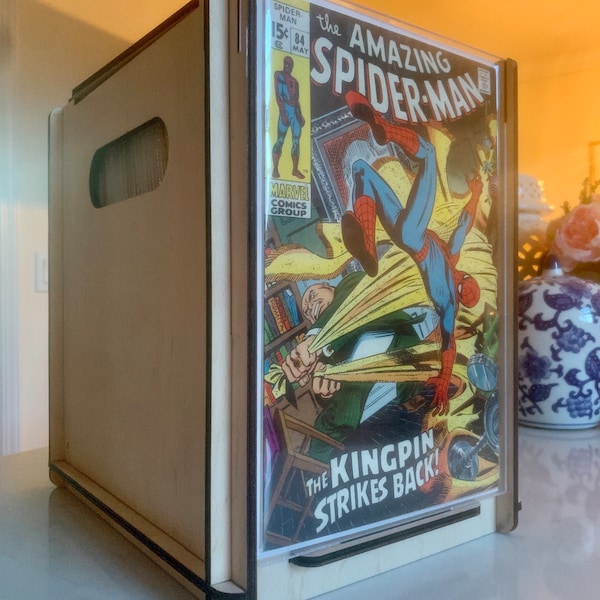Comic Book Storage Box Display/store Comics in an Eco Friendly ...