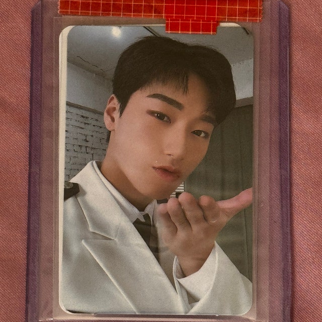 ATEEZ US IYF トレカ　サン　FREE MAGICIAN Ver. ATEEZ GOLDEN HOUR : Part.1 [HELLOLIVE] 0607 VIDEO CALL EVENT