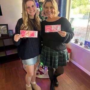 Ashley added a photo of their purchase