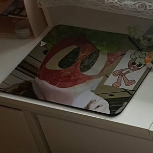 George added a photo of their purchase