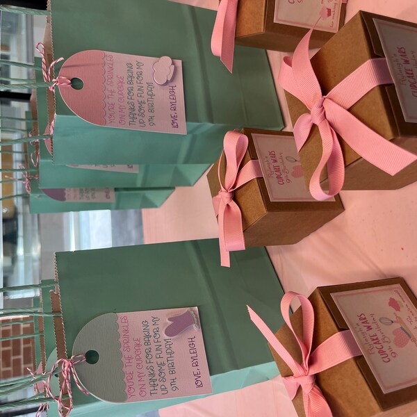 Birthday Party Favors | Kids Party Favor | Baking Party Favor | Cooking ...