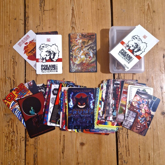 Pokami Omikuji [red] – Includes One Holographic - Etsy