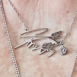 BTS SUGA Signature Necklace - BTS Min Yoongi Necklace by